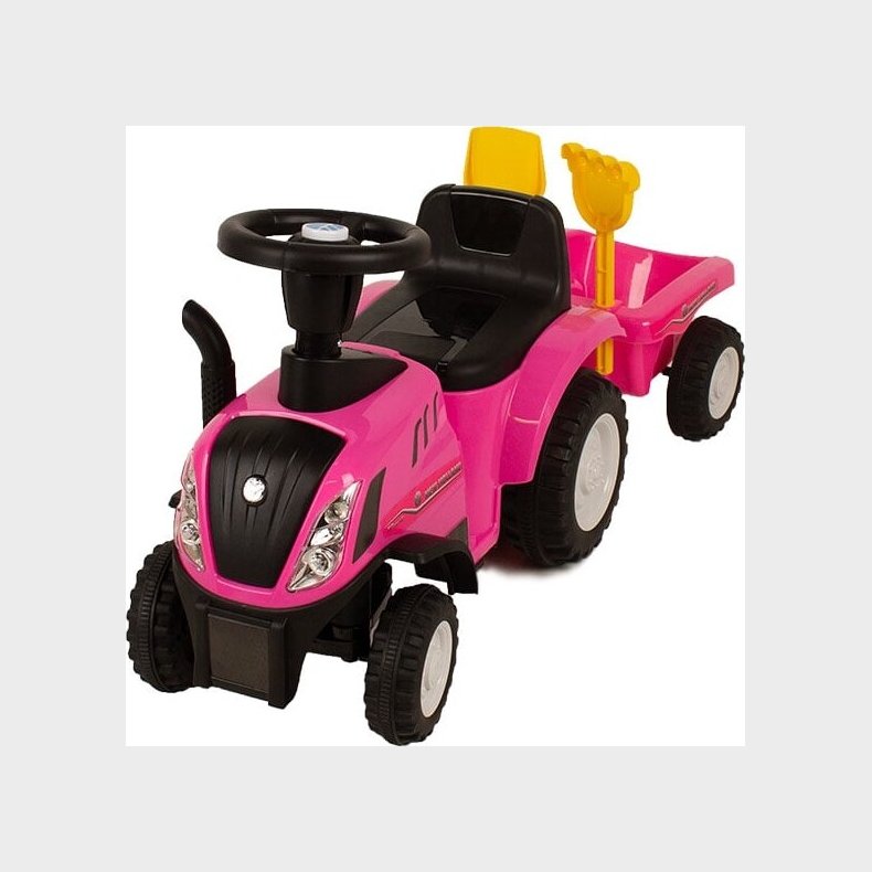 Babytrold - Gbil - Traktor - Pink