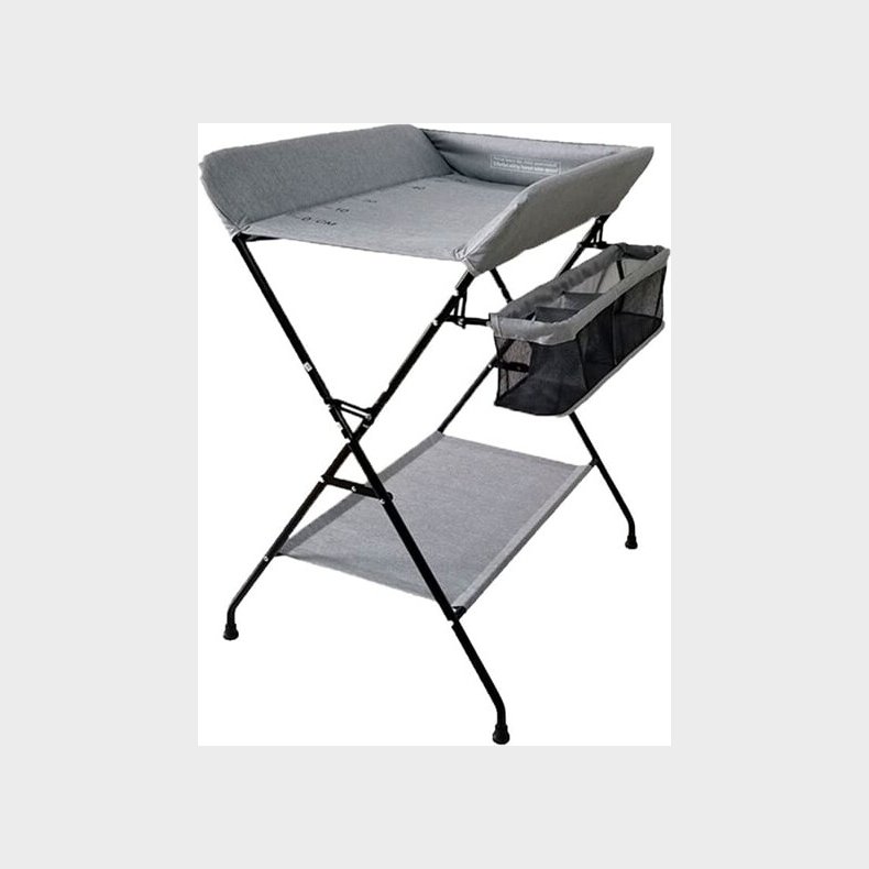 Babytrold - Puslebord - Sammenklappeligt - Gr Denim