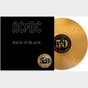 Ac Dc - Back In Black - Limited Gold Metallic Edition - Vinyl Lp