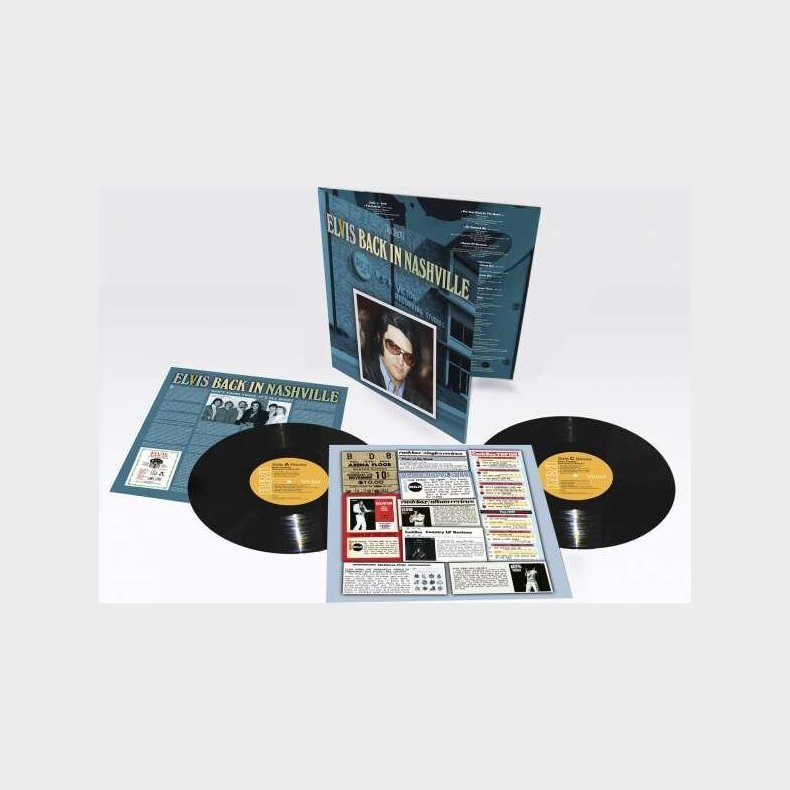 Elvis Presley - Back In Nashville - Vinyl Lp