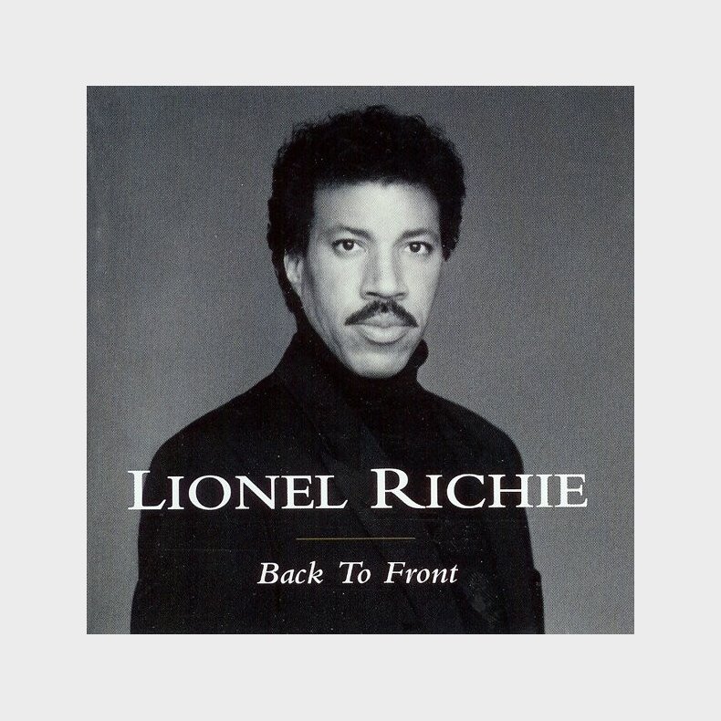 Lionel Richie - Back To Front - CD