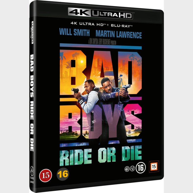 Bad Boys Ride Or Die - 4K Blu-Ray