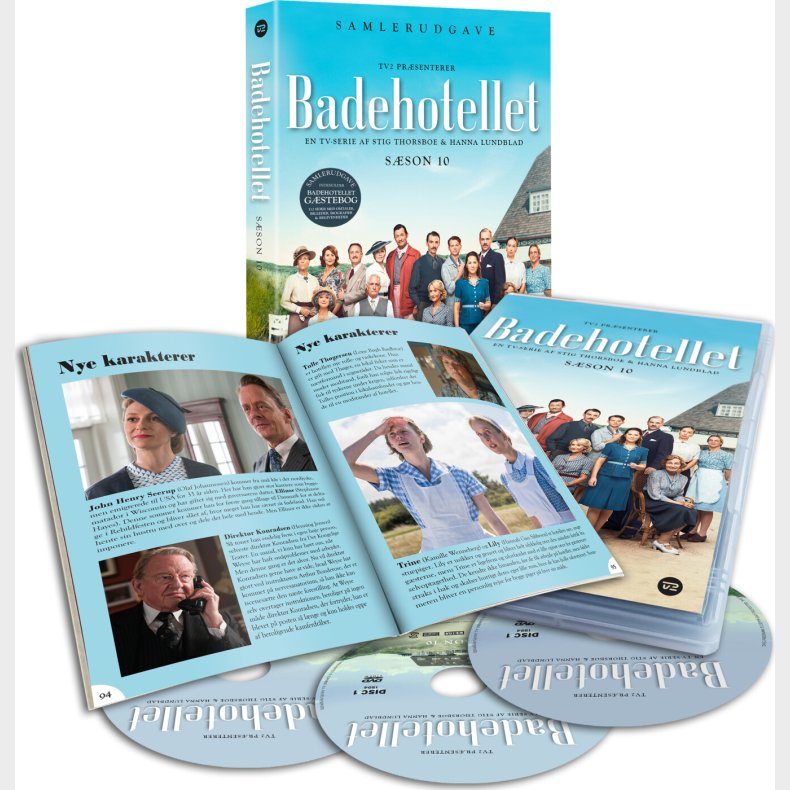 Badehotellet - Sson 10 - Samlerudgave - DVD - Tv-serie