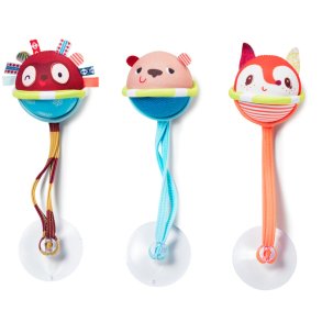 Badeleg - Aktivitetsbolde m. sugekop