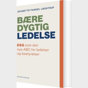 B�redygtig Ledelse - Jeanette Fangel L�gstrup - Bog