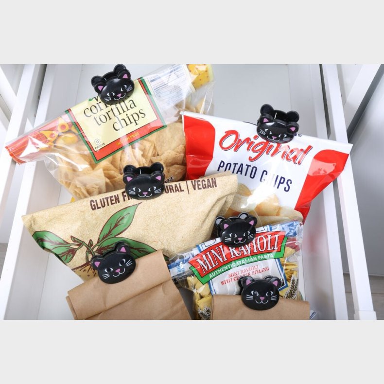 Kikkerland - Katte Poselukker - 6 Stk