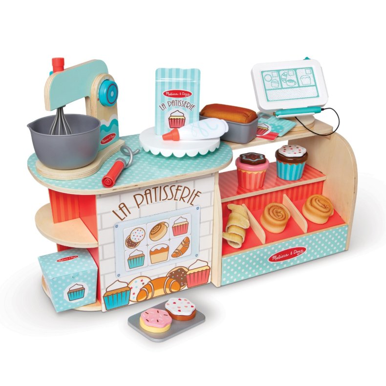 Melissa & Doug | Bagerbutik i tr, 39 dele
