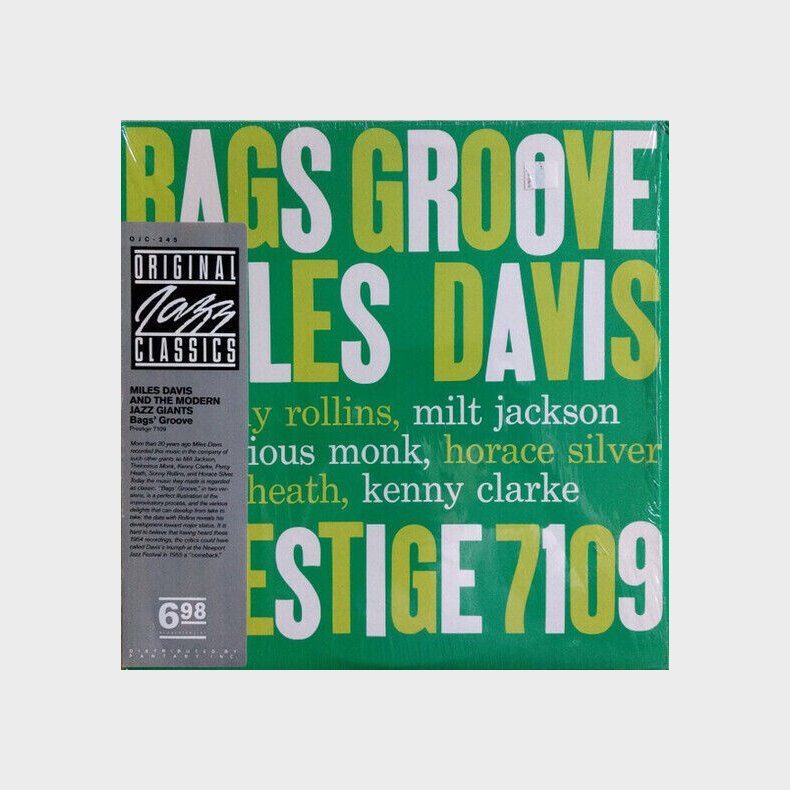Miles Davis - Bags' Groove - Vinyl Lp