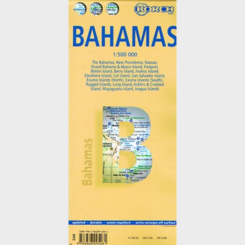 Bahamas - Borch Maps  - English book