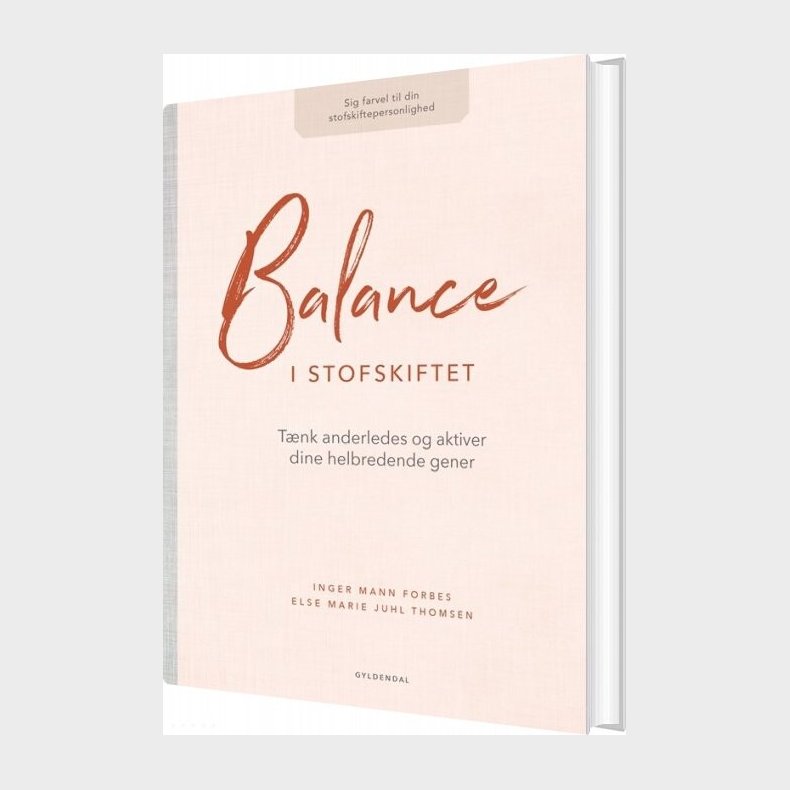 Balance I Stofskiftet - Else Marie Juhl Thomsen - Bog