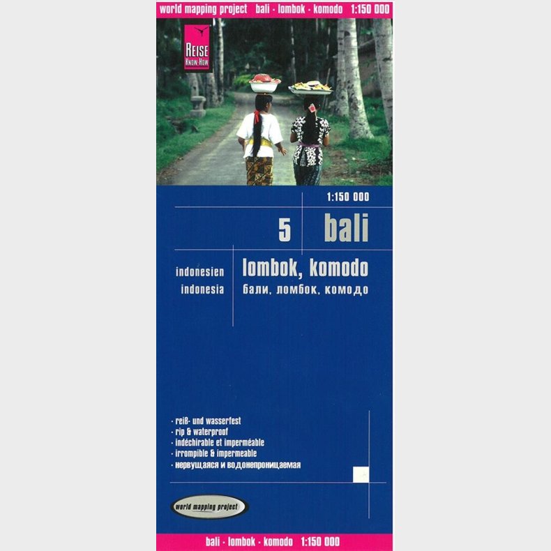 Bali, Lombok & Komodo - English book