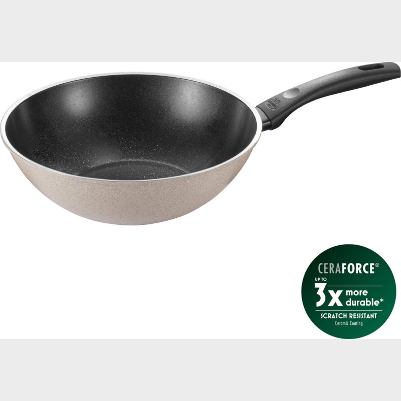 Ballarini - Ledro Wok - Beige - 28 Cm