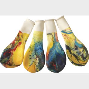 Ballon - Latex - Marmormnster 23 Cm - 8 Stk - Scanseason