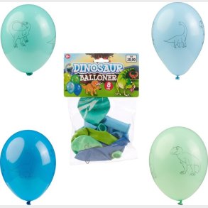 Dinosaur Balloner - 8 Stk
