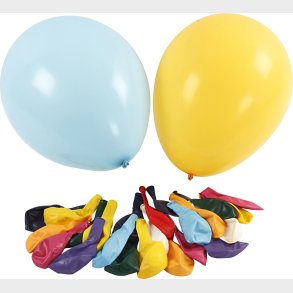 Balloner -  43 Cm - Assorterede Farver - 50 Stk.