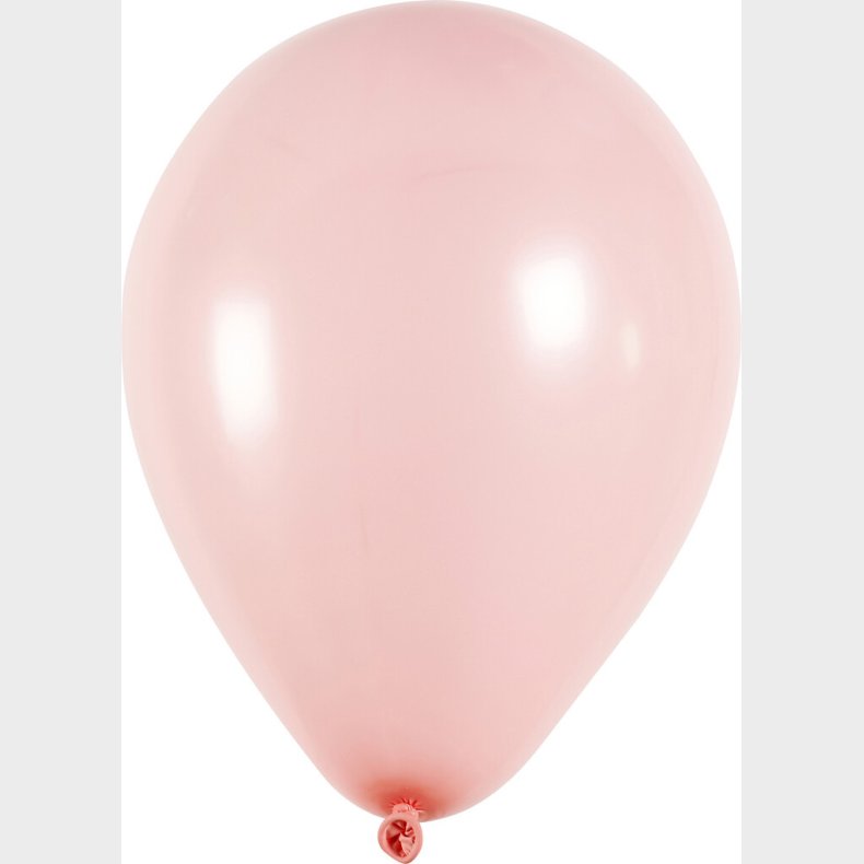 Lyser�de Balloner - Runde - 10 Stk