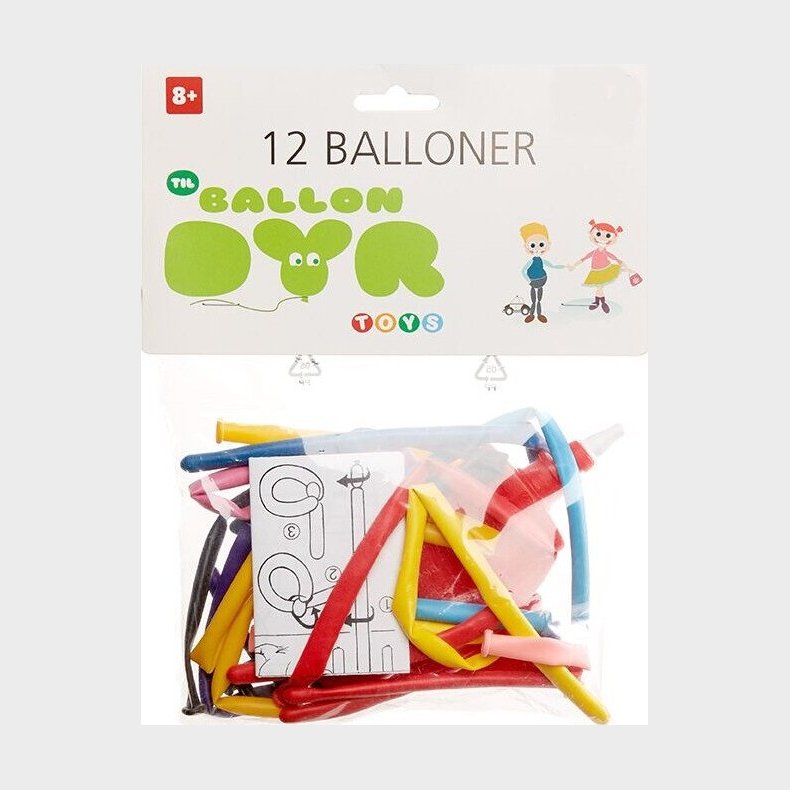 Balloner Til Ballondyr - 12 Stk.