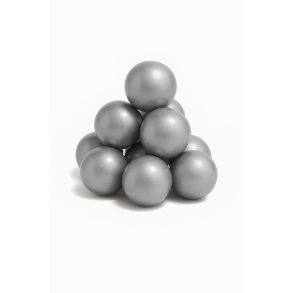 JLY Bolde til Boldbassin 100 stk. Silver