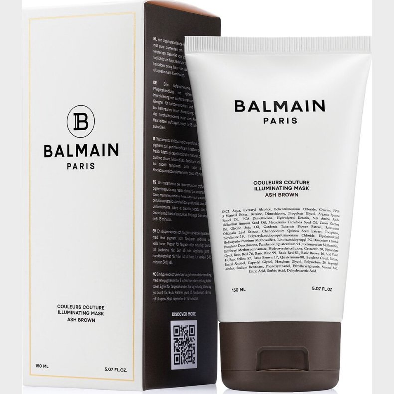 Balmain Hair - Couleurs Couture Illuminating Mask - Ash Brown - 150 Ml