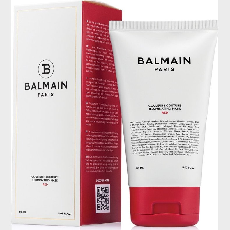 Balmain Hair - Couleurs Couture Illuminating Red Mask - Red - 150 Ml