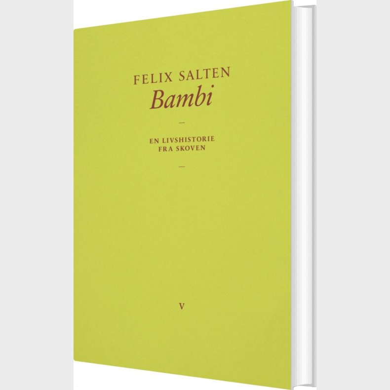 Bambi - Felix Salten - Bog