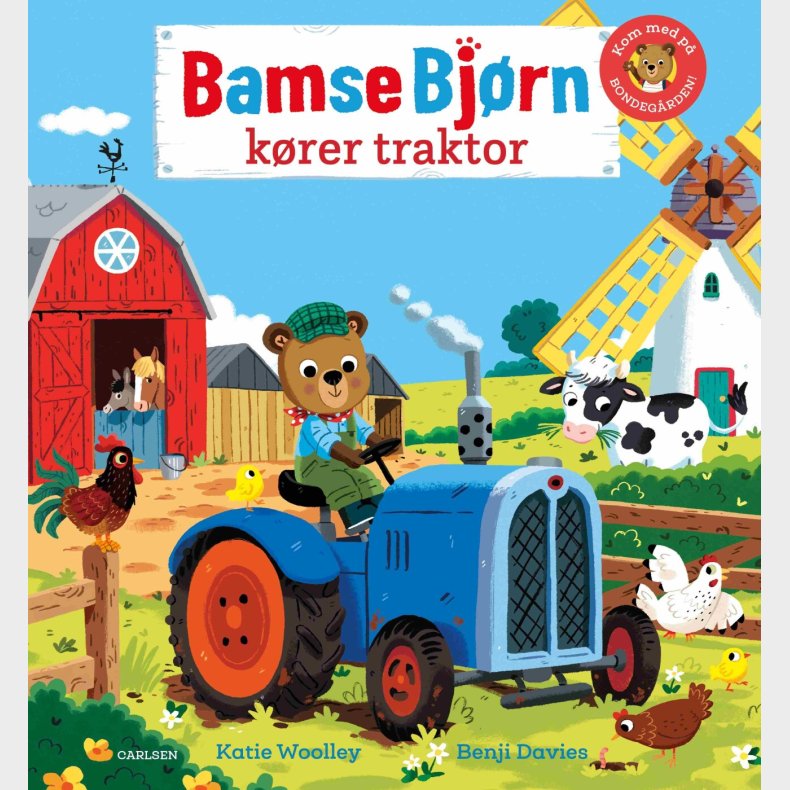 Bamse Bj�rn K�rer Traktor - Katie Woolley - Bog