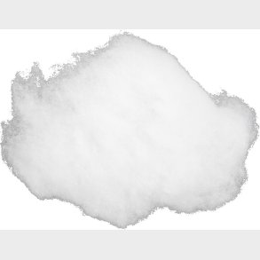 Bamsefyld - Hvid - 50 G