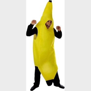 Banan Kostume - Voksen - Onesize - 170 Cm
