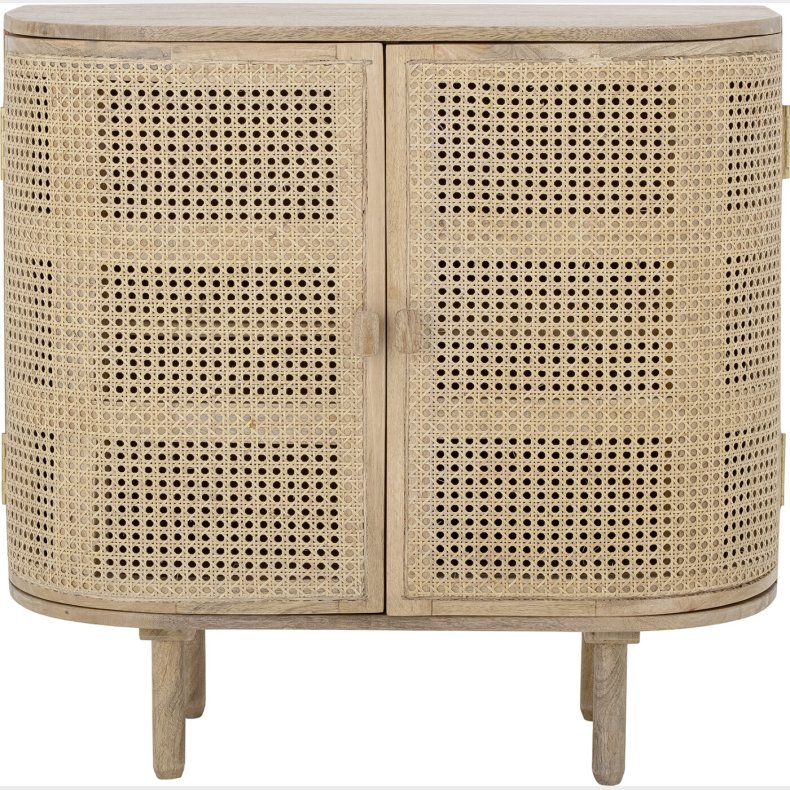 Creative Collection - Bandol Skab - Natur - Mango Tr� - 80x75x40 Cm