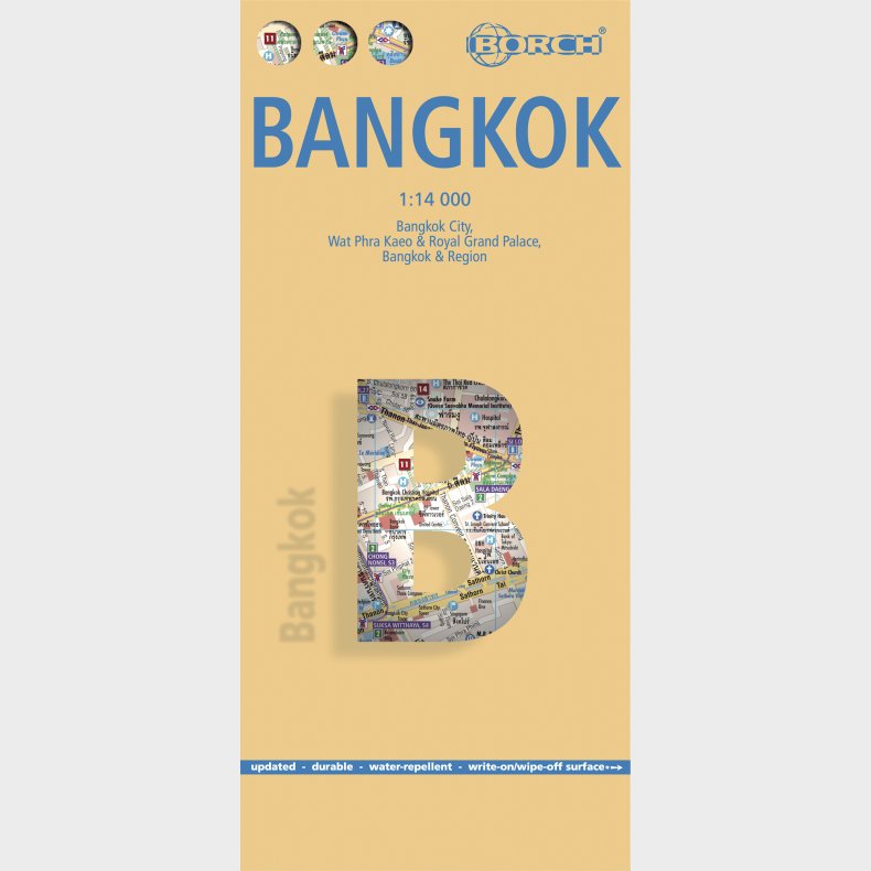 Bangkok - Borch Maps  - English book