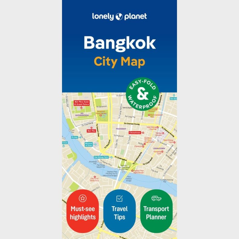 Bangkok City Map - Lonely Planet  - English book