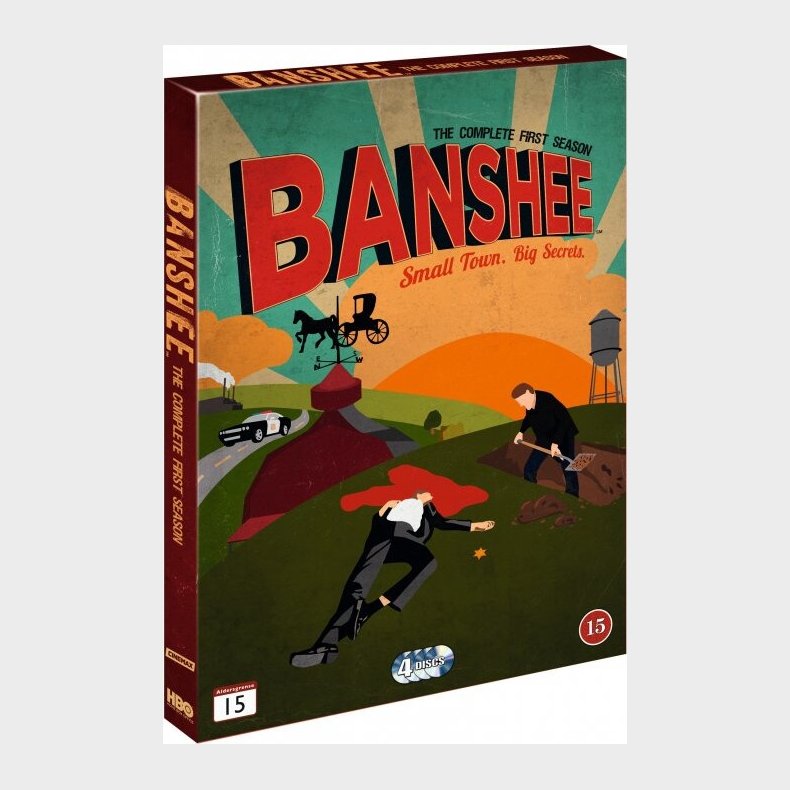Banshee - Sson 1 - Hbo - DVD - Tv-serie