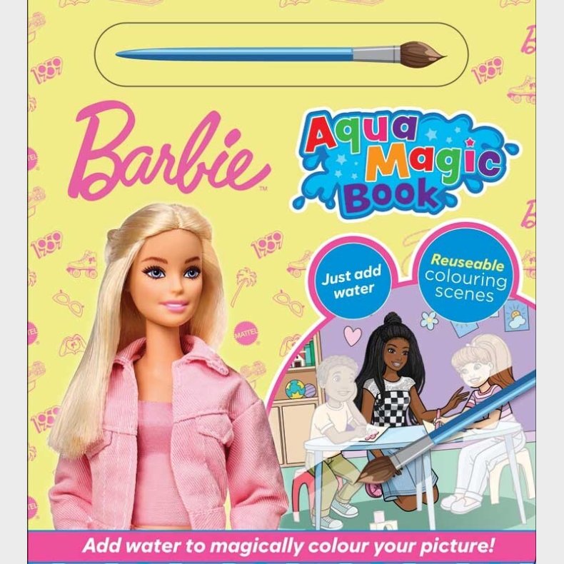 Barbie Aqua Magic Deluxe Book - Alligator - Bog