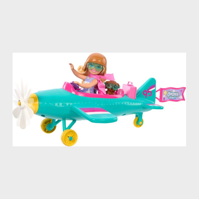 Barbie - Chelsea Can Be - Fly Og Dukke Leges�t
