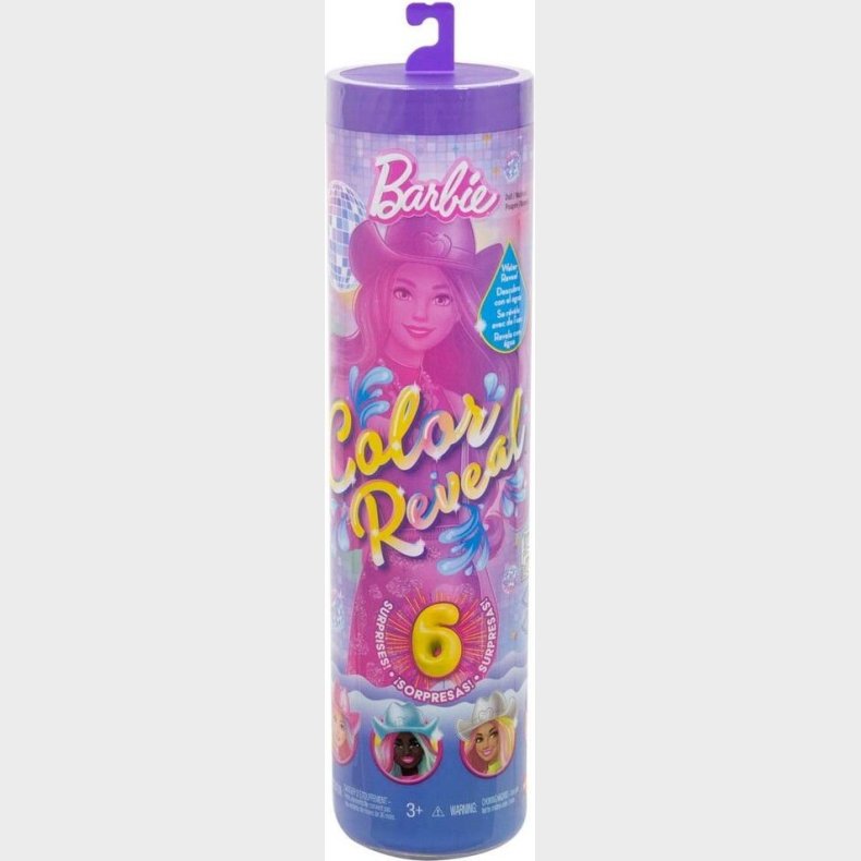Barbie - Color Reveal Dukke - Disco Stjerne