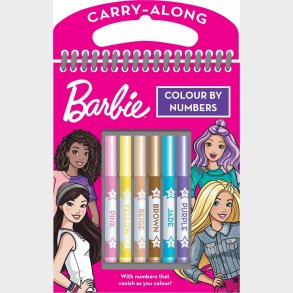 Barbie Colour By Numbers Set - Alligator