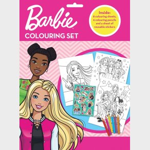 Barbie Colouring Set - Alligator