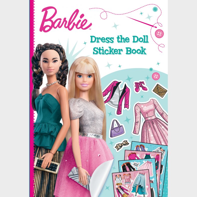 Barbie Dress The Doll Sticker Book - Alligator - Bog