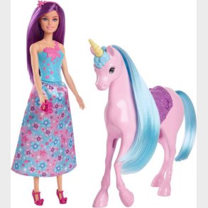 Barbie - Dukke Med Enhj�rning
