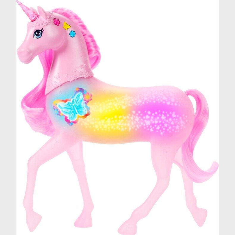 Barbie - Sparkle Lights - Enhj�rning Med Lys Og Lyde