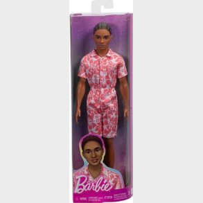 Barbie Dukke - Fashionista - Ken - Trendy Kedeldragt Med Print