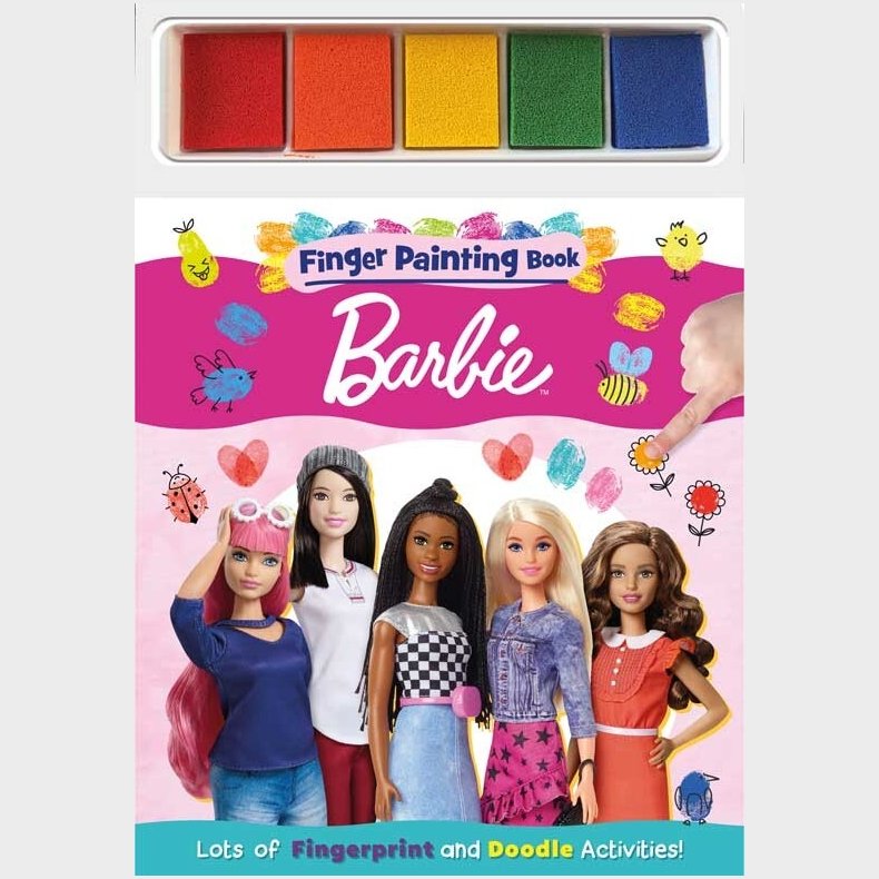 Barbie Finger Malebog - Alligator - Bog