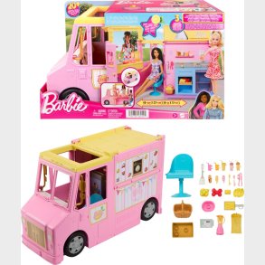 Barbie - Lemonade Truck Med Tilbeh�r - 25 Dele