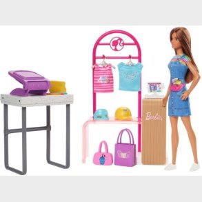 Barbie - Make And Sell Boutique- Legest Med Barbie Dukke