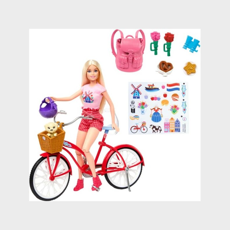 Barbie - Pink Passport Doll Set (hwj00)