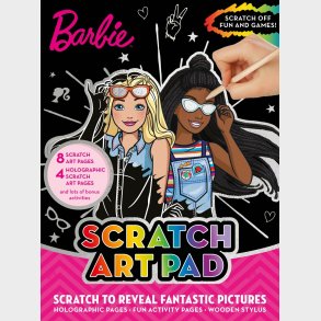 Barbie Scratch Art Pad - Alligator