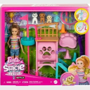 Barbie - Stacie's Hvalpe Legeplads Dukke Legest