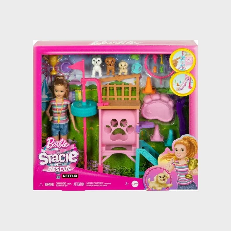 Barbie - Stacie's Hvalpe Legeplads Dukke Legest