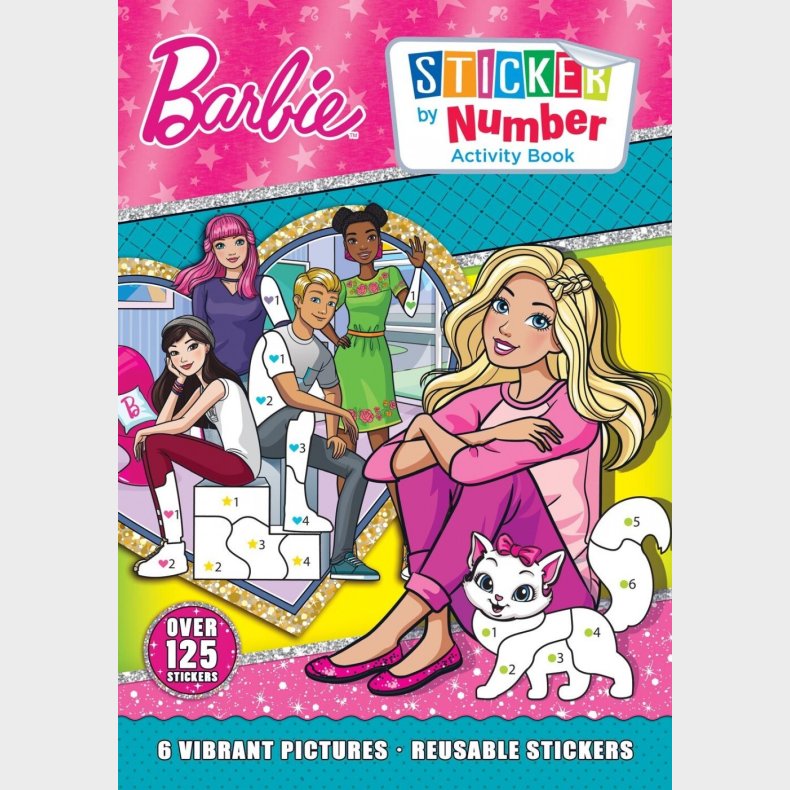 Barbie Sticker Book - Alligator - Bog