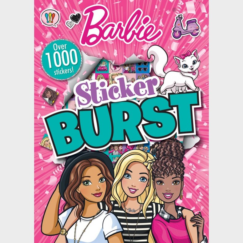 Barbie Sticker Burst - Alligator